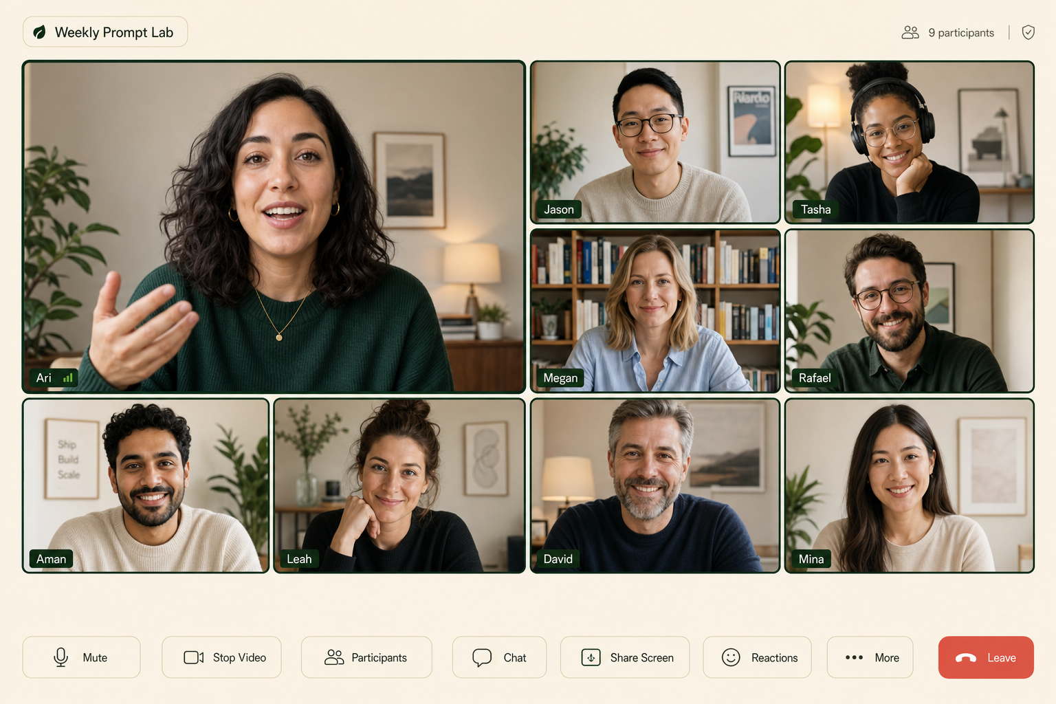 LIVE Zoom lab with Ari